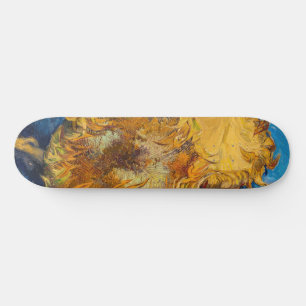 Vincent van Gogh - Two Cut Sunflowers Skateboard