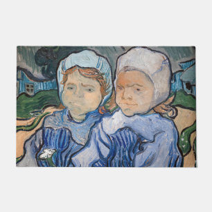 Vincent van Gogh - Two Little Girls Doormat