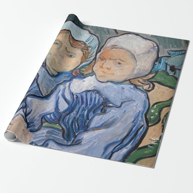 Vincent van Gogh - Two Little Girls Wrapping Paper (Unrolled)