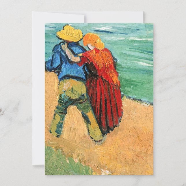 Vincent van Gogh - Two Lovers Invitation (Front)