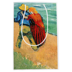 Vincent van Gogh - Two Lovers Medium Gift Bag