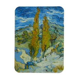 Vincent Van Gogh, Two Poplars in The Alpilles Magnet