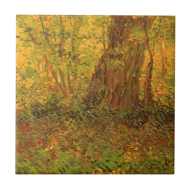 Vincent van Gogh - Undergrowth Tile (Front)