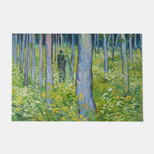 Vincent van Gogh - Undergrowth with Two Figures Doormat