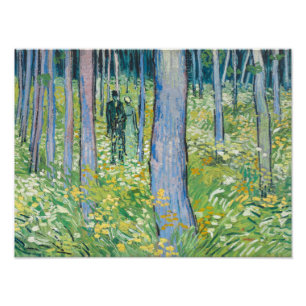 Vincent van Gogh - Undergrowth with Two Figures Photo Print