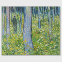 Vincent van Gogh - Undergrowth with Two Figures