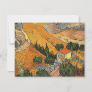 Vincent van Gogh - Valley with Plowman
