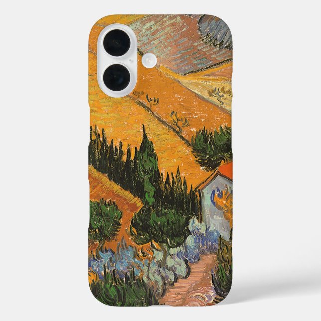 Vincent van Gogh - Valley with Plowman Case-Mate iPhone Case (Back)