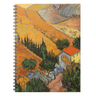 Vincent van Gogh - Valley with Plowman Notebook