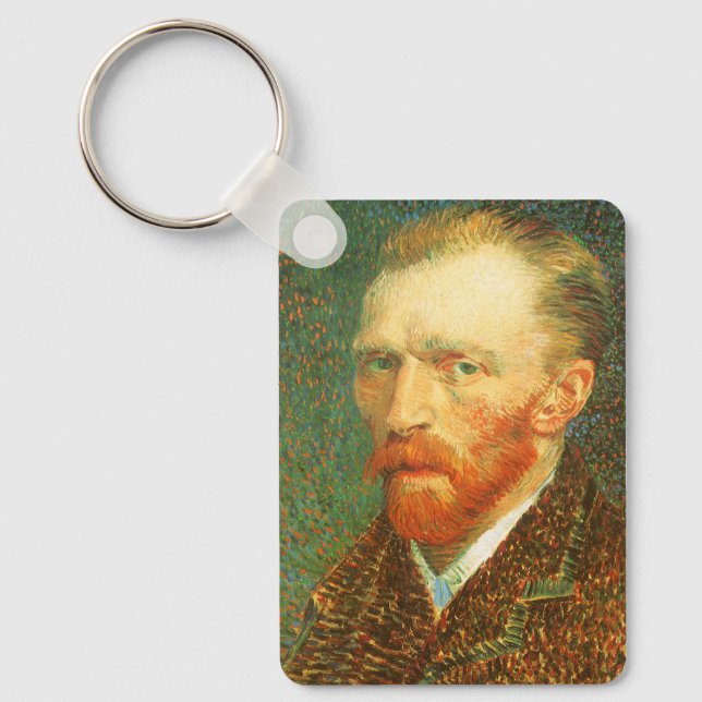 Vincent van Gogh - Van Gogh Self Portrait Key Ring (Front)