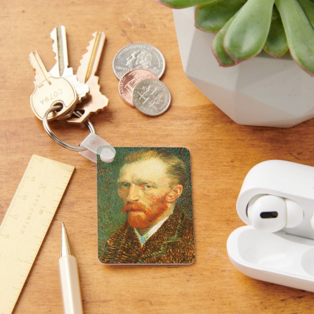Vincent van Gogh - Van Gogh Self Portrait Key Ring (Desk)