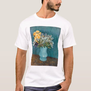 Vincent van Gogh Vase of Flowers, 1887 T-Shirt