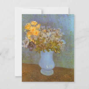 Vincent van Gogh Vase of Lilacs, Daisies, Anemones