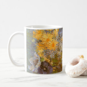 Vincent van Gogh Vase of Lilacs, Daisies, Anemones Coffee Mug