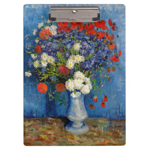 Vincent van Gogh - Vase with Cornflowers & Poppies Clipboard