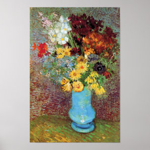 Vincent Van Gogh - Vase With Daisies And Anemones Poster