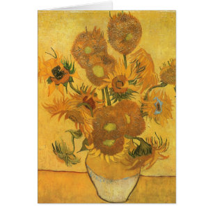 Vincent van Gogh - Vase with Fifteen Sunflowers