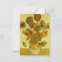 Vincent van Gogh - Vase with Fifteen Sunflowers