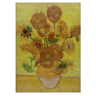 Vincent van Gogh - Vase with Fifteen Sunflowers Cutting Board