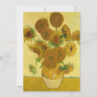 Vincent van Gogh - Vase with Fifteen Sunflowers