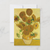 Vincent van Gogh - Vase with Fifteen Sunflowers