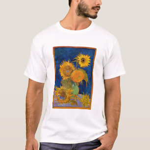 Vincent van Gogh - Vase with Five Sunflowers T-Shirt