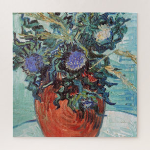 Vincent Van Gogh - Vase with Flowers and Thistles, Jigsaw Puzzle