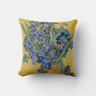 Vincent van Gogh - Vase with Irises Cushion
