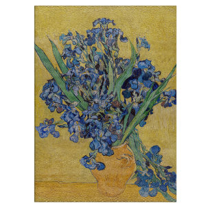 Vincent van Gogh - Vase with Irises Cutting Board