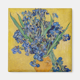 Vincent van Gogh - Vase with Irises Magnet