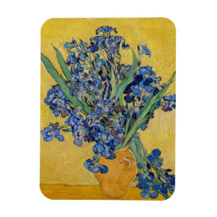 Vincent van Gogh - Vase with Irises Magnet