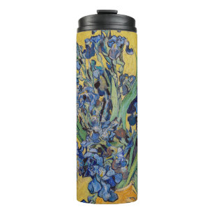 Vincent van Gogh - Vase with Irises Thermal Tumbler