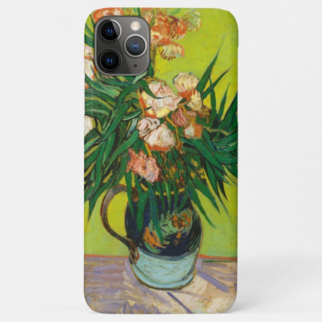 Vincent Van Gogh Vase With Oleanders And Books Case-Mate iPhone Case (Back)