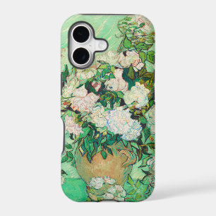Vincent Van Gogh Vase with Pink Roses Fine Art