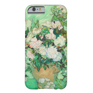 Vincent Van Gogh Vase with Pink Roses Fine Art Barely There iPhone 6 Case