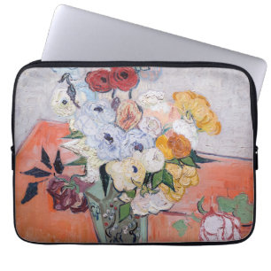 Vincent van Gogh - Vase with Roses & Anemones Laptop Sleeve