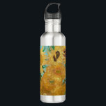 Vincent Van Gogh - Vase with Twelve Sunflowers 710 Ml Water Bottle<br><div class="desc">Vase with Twelve Sunflowers / Vase avec douze tournesols - Vincent Van Gogh,  January 1889 - Sunflowers 1889 repetition of third version (F455)</div>