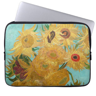 Vincent Van Gogh - Vase with Twelve Sunflowers Laptop Sleeve