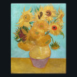 Vincent Van Gogh - Vase with Twelve Sunflowers Photo Print<br><div class="desc">Vase with Twelve Sunflowers / Vase avec douze tournesols - Vincent Van Gogh,  January 1889 - Sunflowers 1889 repetition of third version (F455)</div>