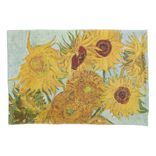 Vincent Van Gogh - Vase with Twelve Sunflowers Pillowcase