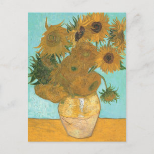 Vincent van Gogh - Vase with Twelve Sunflowers Postcard