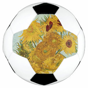 Vincent Van Gogh - Vase with Twelve Sunflowers Soccer Ball