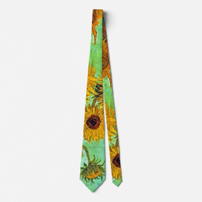 Vincent Van Gogh - Vase With Twelve Sunflowers Tie (Front)