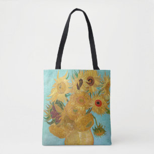 Vincent Van Gogh - Vase with Twelve Sunflowers Tote Bag