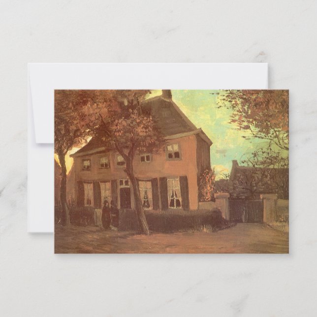 Vincent van Gogh - Vicarage at Nuenen Invitation (Front)