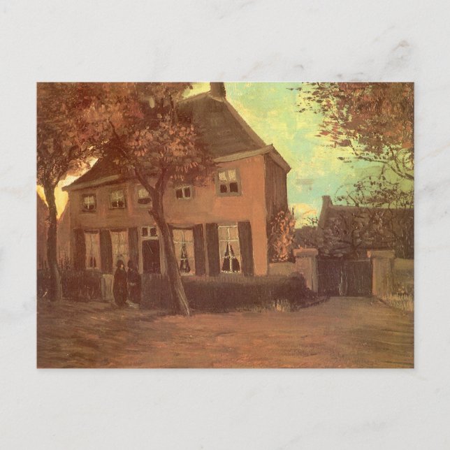 Vincent van Gogh - Vicarage at Nuenen Postcard (Front)
