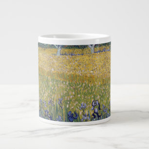 Vincent Van Gogh - View of Arles with Irises Large Coffee Mug