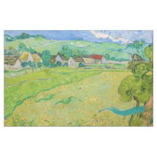 Vincent van Gogh - View of Vessenots near Auvers Fabric