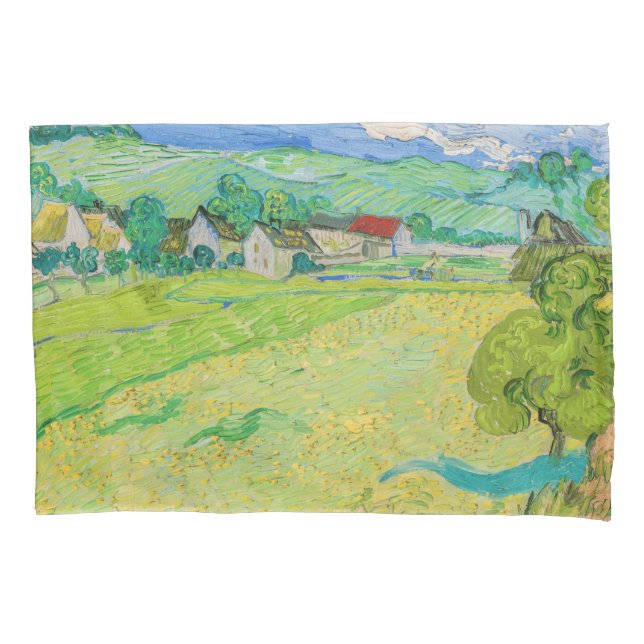 Vincent van Gogh - View of Vessenots near Auvers Pillowcase (Front)
