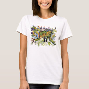 Vincent Van Gogh - Village Street And Steps T-Shirt